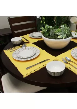 Gibson Home Classic Burst Decorated 12 Piece Dinnerware Set -Fossil store Belk 358