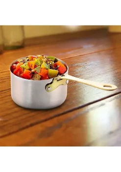 Gibson Home Lannister 6 Piece 3 Inch Mini Stainless Steel Sauce Pan Cookware Serveware Set -Fossil store Belk 376