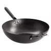 Gibson Home Hammered 13 Inch Heavy Gauge Carbon Steel Wok in Black -Fossil store Belk 385