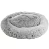 Gibson Home Bow Wow Buddy 30 Inch Medium Pet Bed in Shaggy Grey -Fossil store Belk 510
