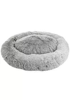 Gibson Home Bow Wow Buddy 30 Inch Medium Pet Bed in Shaggy Grey -Fossil store Belk 515