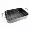 Gibson Home Greyfield 2 Piece Nonstick Steel Roasting Rack Set with Riveted Handles -Fossil store Belk 545