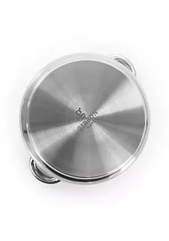 Gibson Home Ancona 12 Piece Stainless Steel Belly Shaped Cookware Set with Kitchen Tools -Fossil store Belk 561