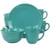 Gibson Home Mercer 12 Piece Round Stoneware Dinnerware Set -Fossil store Belk 587
