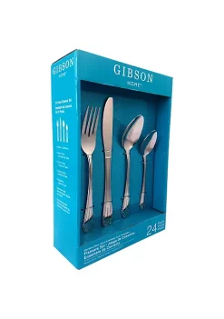 Gibson Home Mariano 24 Piece Flatware Set