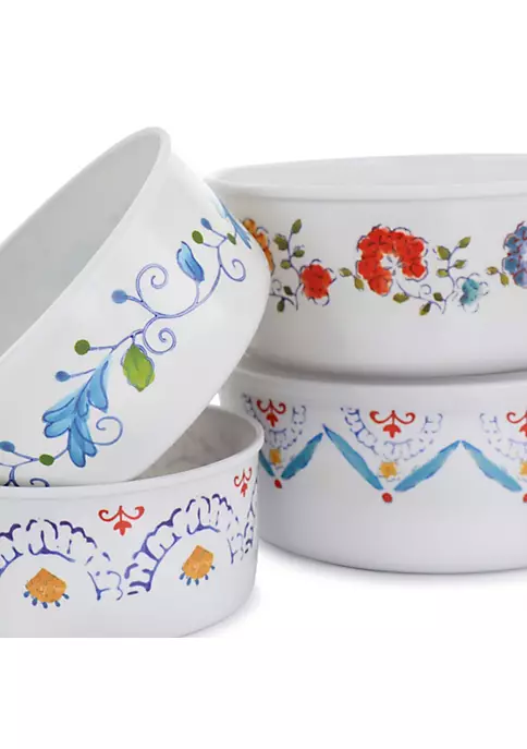 Gibson Home 8 Piece Anaya Round Nesting Food Storage Set 6 Gibson Home 8 Piece Anaya Round Nesting Food Storage Set - Image 4