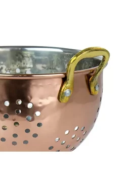 Gibson Home Rembrant 5.7 Inch Stainless Steel Mini Colander 10 Gibson Home Rembrant 5.7 Inch Stainless Steel Mini Colander -Fossil store Belk 657