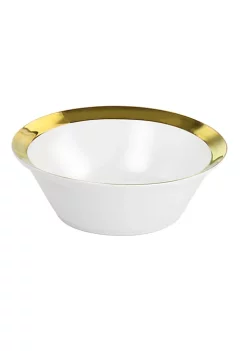 Gibson Home Premier Gold Fine Ceramic 12 Piece Dinnerware Set -Fossil store Belk 683