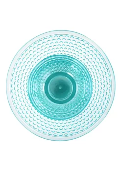 Gibson Home Plastic Bowl Set with Serving Bowl in Light Blue -Fossil store Belk 763