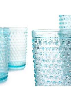 Gibson Home Malone 5 Piece Plastic Pitcher and Tumbler Set in Light Blue -Fossil store Belk 781