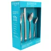 Gibson Home New Wilmington Flatware Set, Set of 24 -Fossil store Belk 84