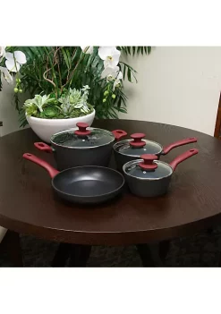 Gibson Home Marengo 7 Piece Forged Aluminum Cookware Set -Fossil store Belk 886