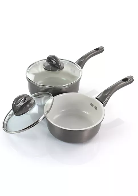 Gibson Home Hestonville 7 Piece Aluminum Nonstick Cookware Set 5 Gibson Home Hestonville 7 Piece Aluminum Nonstick Cookware Set - Image 3