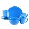 Gibson Home Mercer 12 Piece Stoneware Dinnerware Set -Fossil store Belk 912