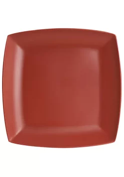 Gibson Home Grayson Melamine 12 Piece Square Dinnerware Set in Orange -Fossil store Belk 939