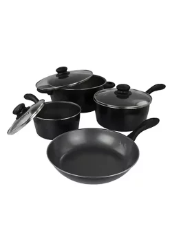 Gibson Home Armada 7 Piece Carbon Steel Cookware Set