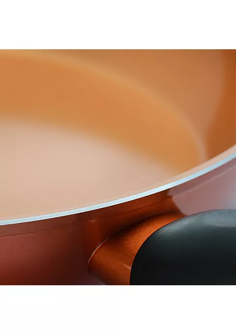 Gibson Home Hummington 2 Piece 10 Inch & 8 Inch Aluminum Frying Pan Set 5 Gibson Home Hummington 2 Piece 10 Inch & 8 Inch Aluminum Frying Pan Set - Image 3