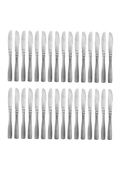 Gibson Home Classic Profile 36 Piece Stainless Steel Dinner Knife Set