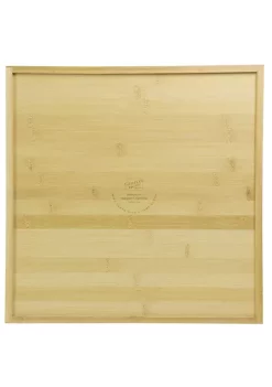 Gibson Home Sadler 15 Inch Wood Serving Tray with Built-in Handles -Fossil store Belk 995